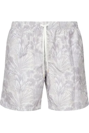ELEVENTY Floral-print swim shorts