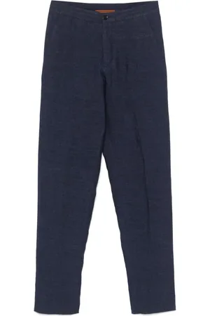 Ermenegildo Zegna Linen tapered trousers