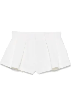 Stella McCartney Panelled pleated shorts