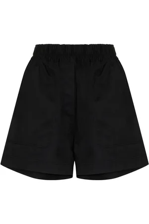 Lee Mathews Drill elasticated-waist shorts