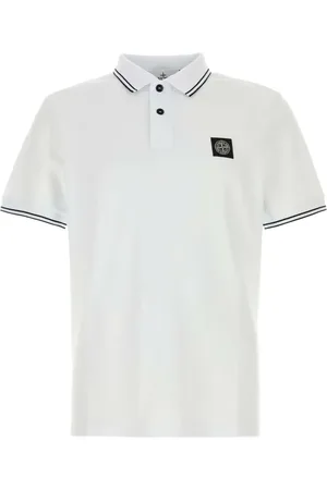 Stone Island Compass-motif polo shirt