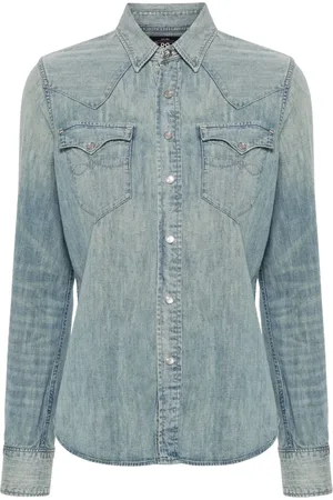 Ralph Lauren Western-style denim shirt