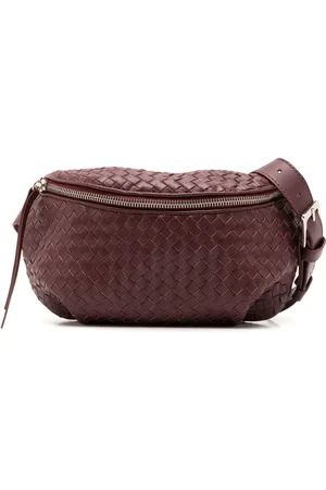 Sarah Chofakian Orsay interwoven leather belt bag