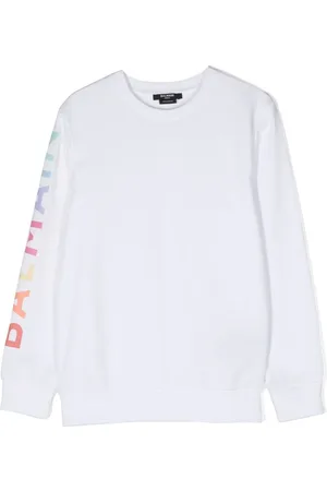 Balmain Logo-print crew-neck sweatshirt