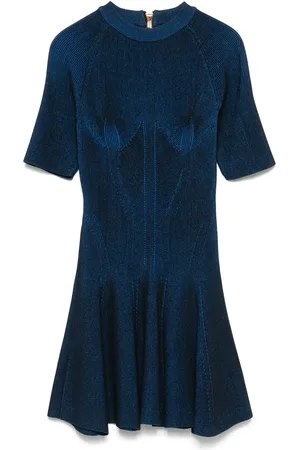 Balmain Ribbed-knit dress