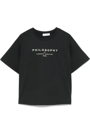 PHILOSOPHY DI LORENZO SERAFINI Logo-print T-shirt