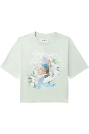 Musium Div. Graphic-print cotton T-shirt