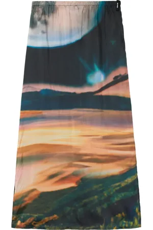 SUNNEI Annemarie-print skirt