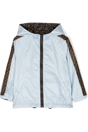 Fendi FF-motif hooded jacket