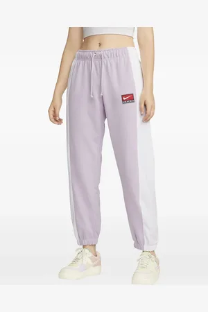 Nike Colour-block "Doll/White" track trousers