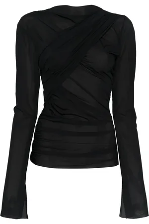 Jade Cropper Drapped top
