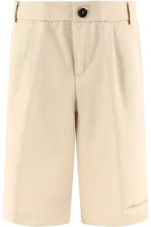 Fendi Cotton-linen shorts