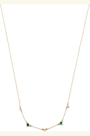 Adina Reyter 14kt yellow Amigos necklace