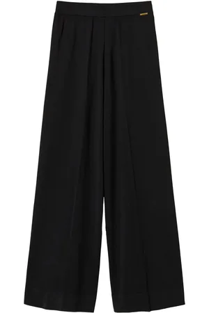 Twin-Set Pleat-detailing trousers