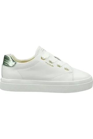 GANT Avona metallic-heel leather sneakers