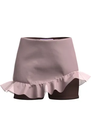 MACCAPANI Tonia ruffled layered skorts