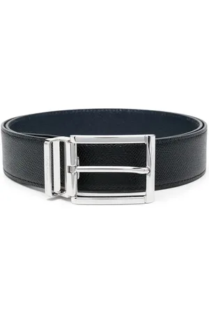 Salvatore Ferragamo Buckle-fastened leather belt
