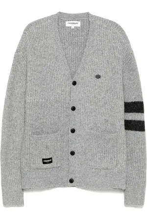 Chocoolate Logo-patch cardigan