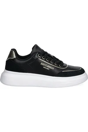 Roberto Cavalli Logo-print sneakers