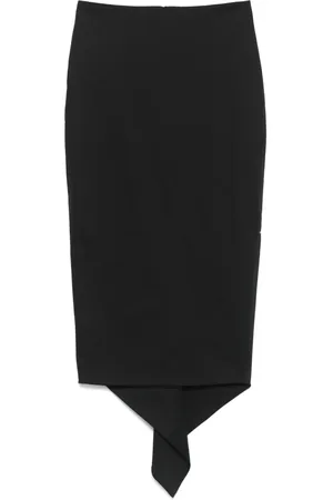 Thelatest Poplin midi skirt