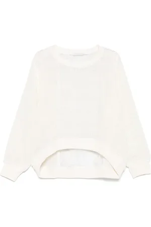 Maurizio Mykonos Lace-detailed sweater