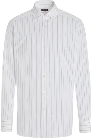 Ermenegildo Zegna Centoventimila striped cotton shirt