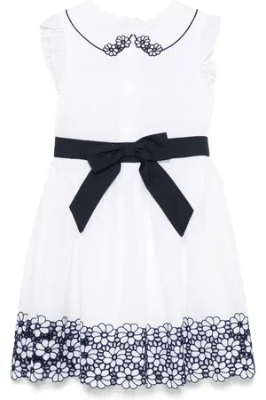 PATACHOU Floral-embroidered dress