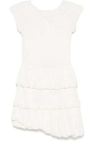 PNK Shirred-panel mini dress