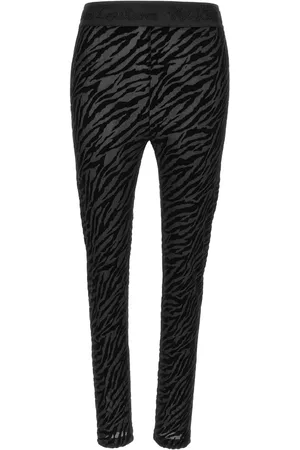 VERSACE Zebra-print leggings