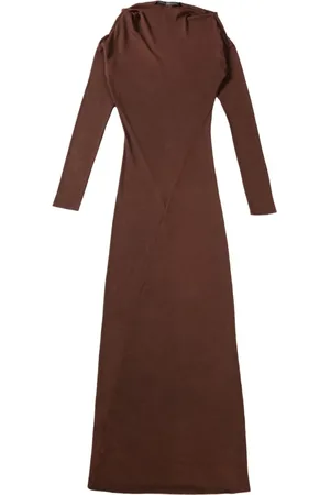 Cortana Off-shoulder midi dress