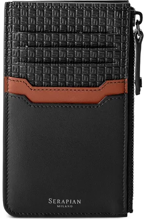 SERAPIAN 72 zipped card holder