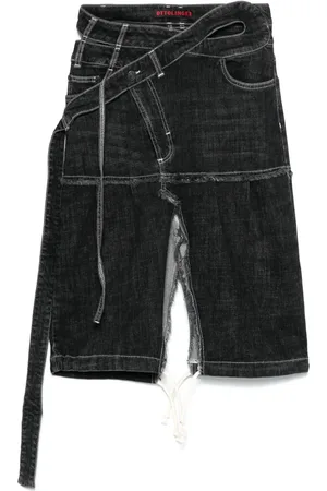 OTTOLINGER Wrap denim skirt