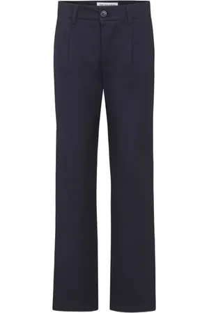 Trussardi Logo-embroidered trousers