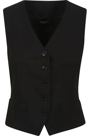 Max Mara Tailored button-front waistcoat