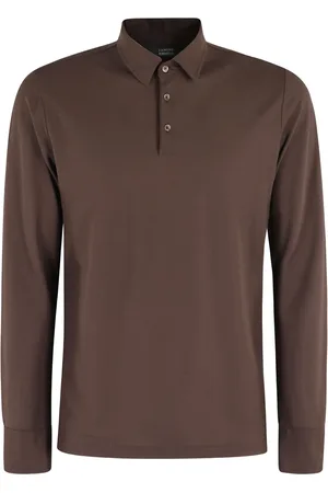 ZANONE Long-sleeve polo shirt