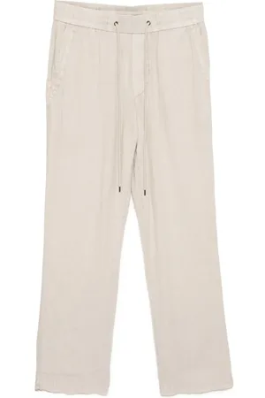 James Perse Linen straight-leg trousers