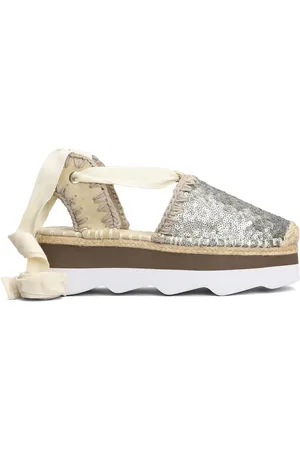 Mou Sequinned espadrilles