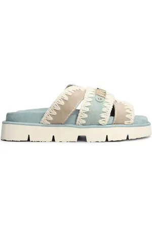 Mou Bio suede sandals