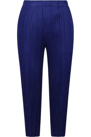 PLEATS PLEASE ISSEY MIYAKE Pleated cropped trousers
