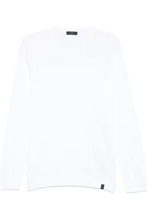 FAY Round-neck cotton sweatshirt