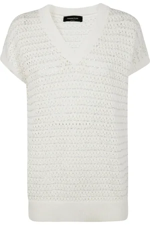 Fabiana Filippi Open-knit T-shirt