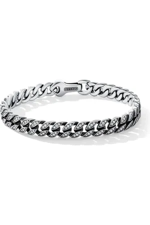 David Yurman Sterling Curb Chain bracelet (8mm)