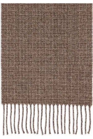 Loro Piana Mouliné tweed scarf