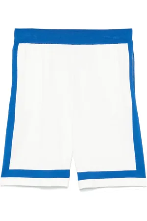 BLUE SKY INN Panelled knit shorts