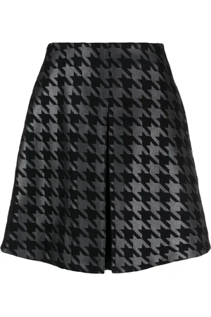 Moncler X FRGMT houndstooth pattern miniskirt