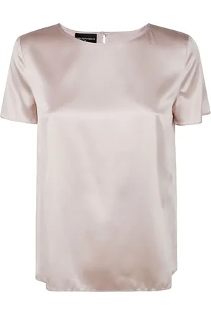 Emporio Armani Silk-satin blouse