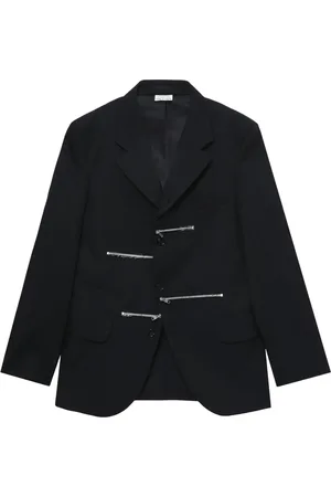 Comme des Garçons Zip-detailing blazer