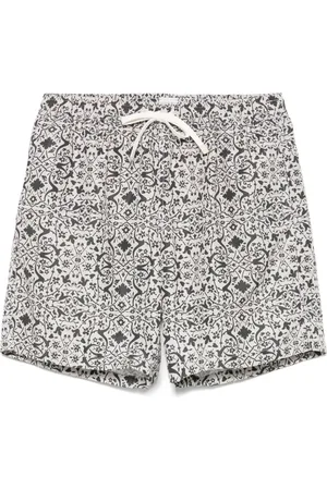ELEVENTY Floral-print swim shorts