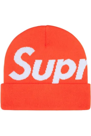 Supreme Intarsia-logo beanie hat