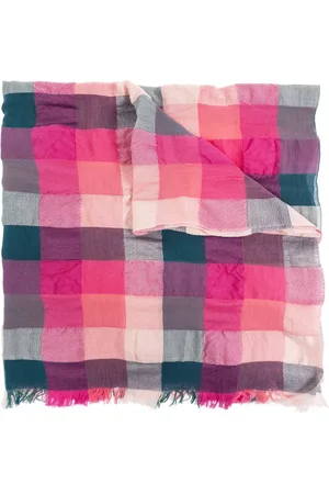PLEATS PLEASE ISSEY MIYAKE Check scarf